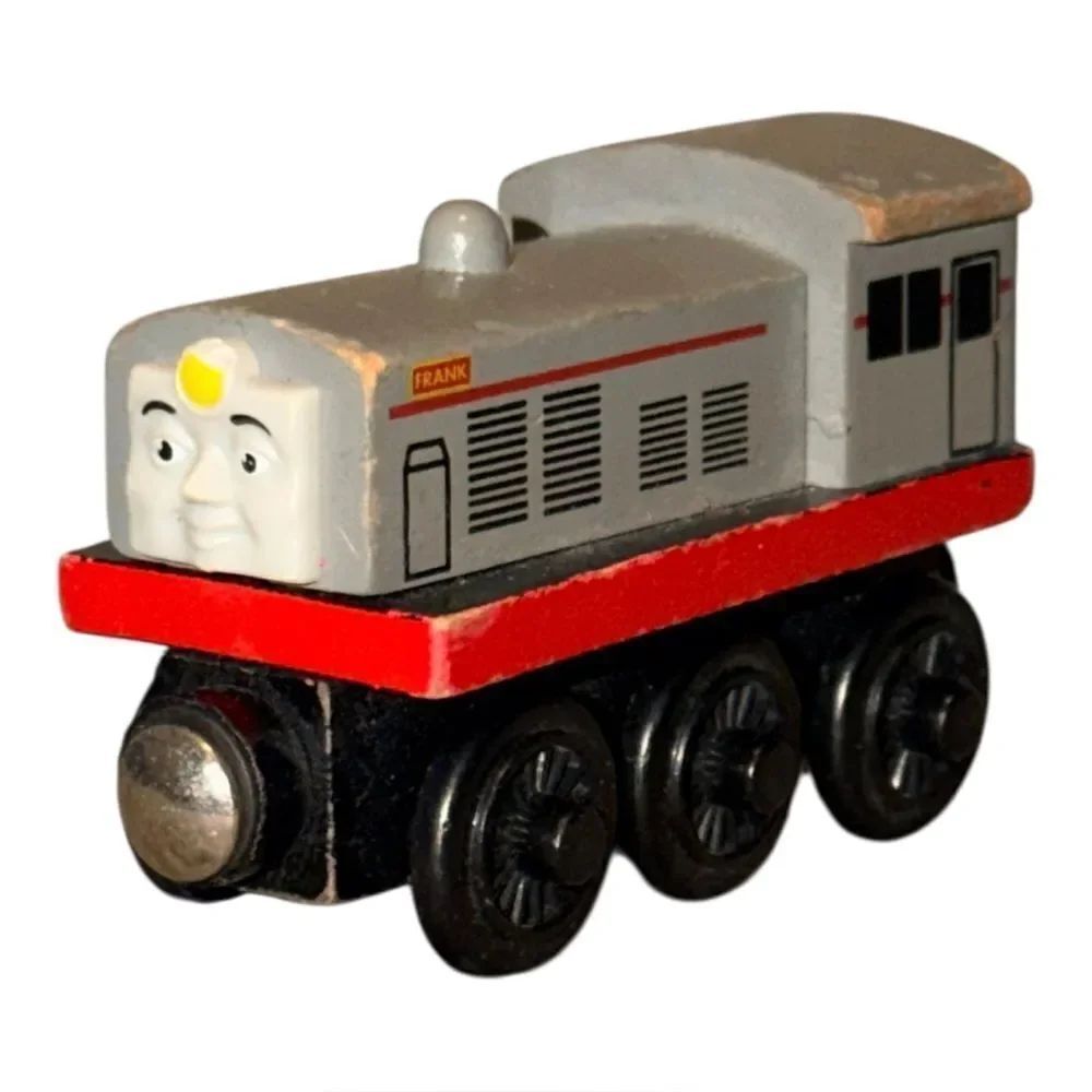 Frank Tank Engine Thomas the Train Wooden Railway Friends Gray 2001 Vintage